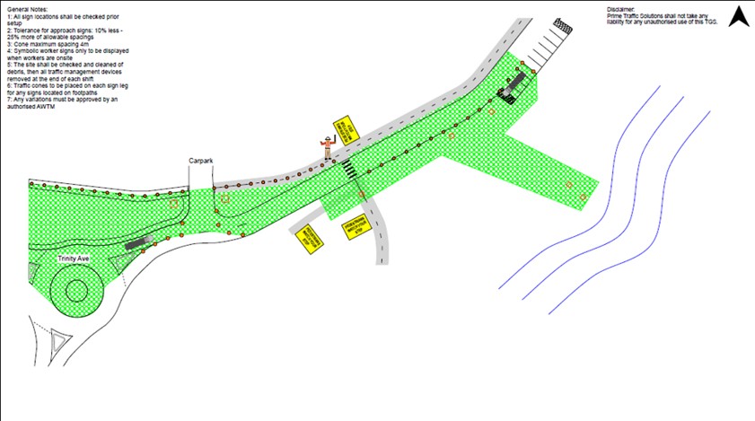 Road Closure - Trinity Avenue East Perth - 7 to 18 September 2026