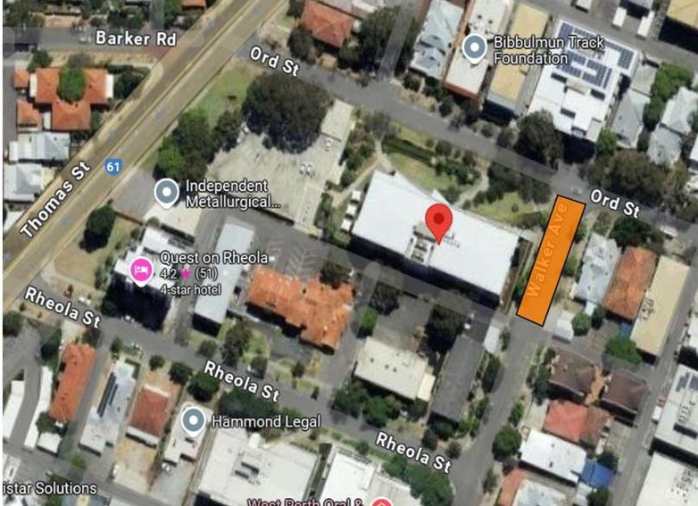 Road Closure - Walker Avenue West Perth - 8 to 11 April 2026