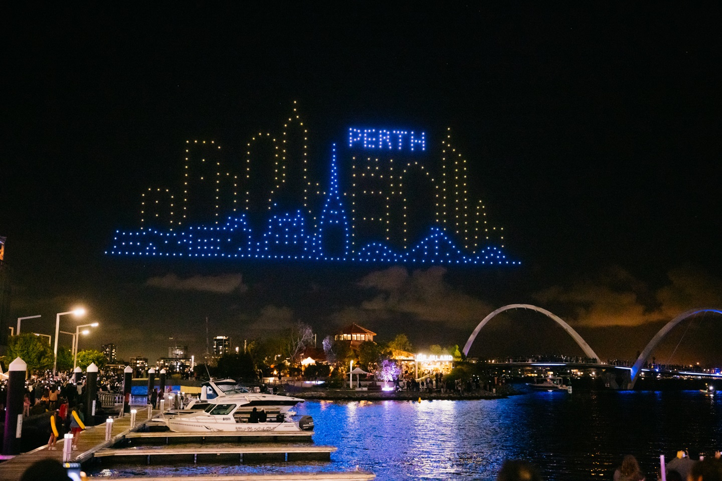 city of light drone show november 2022 