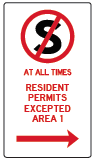 no stopping resident