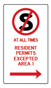 no stopping resident
