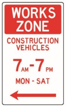 works zone