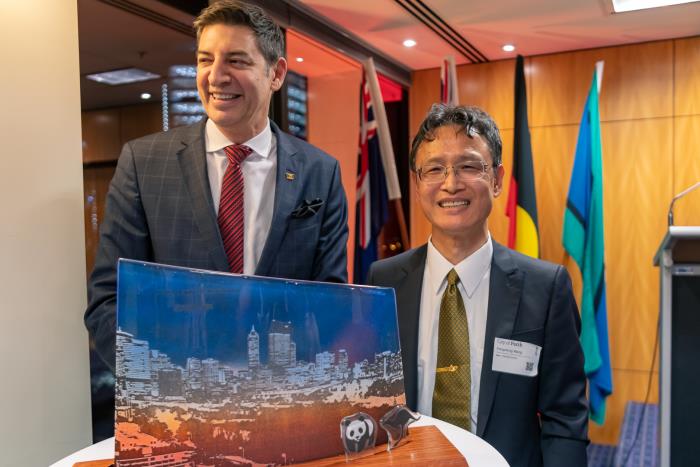 Perth-Chengdu 10th Anniversary Lighting Ceremony and Reception, September 2022