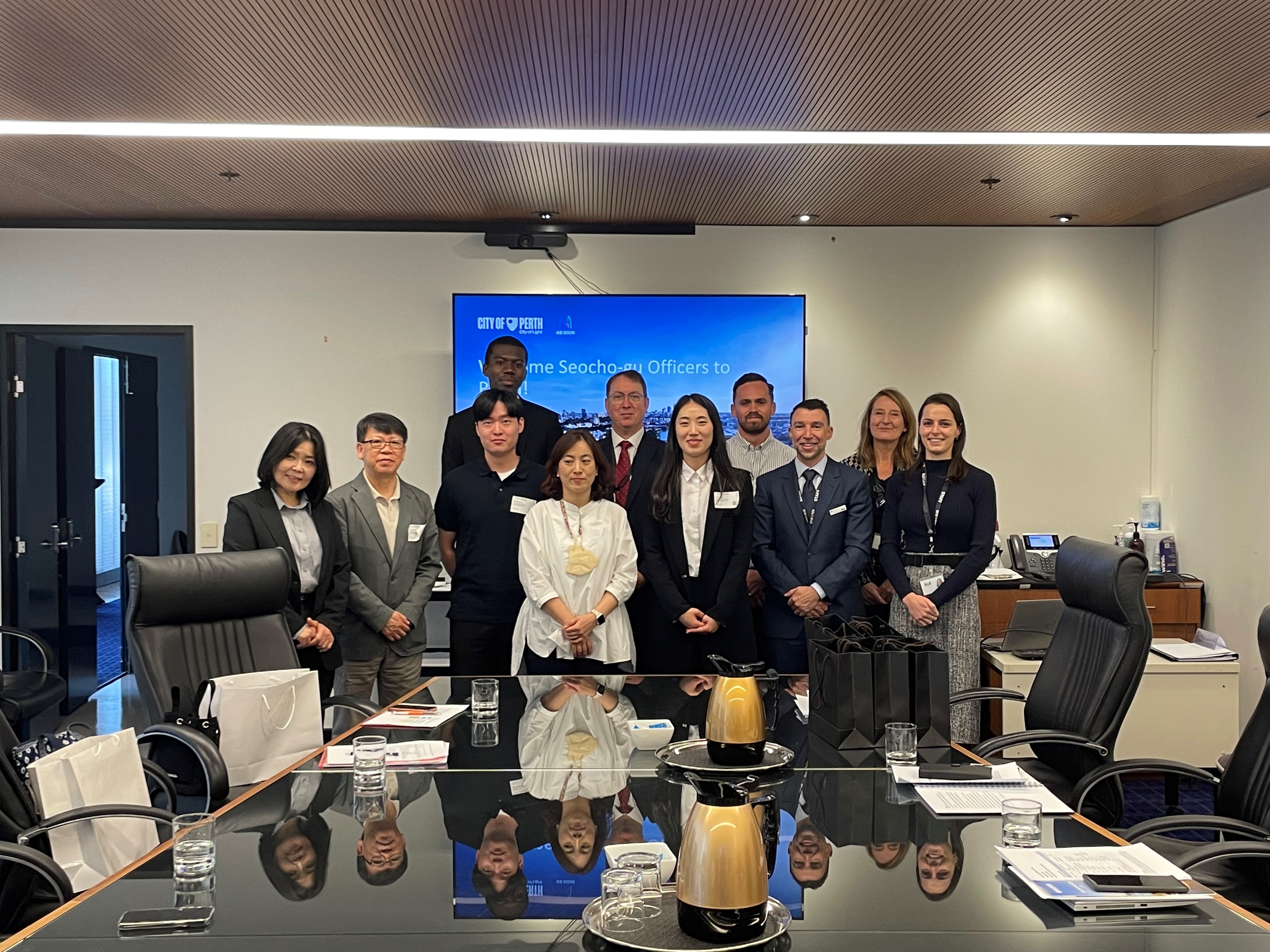 Knowledge exchange with Seocho-gu, May 2023