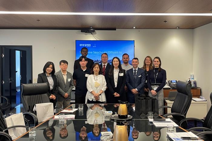 Knowledge exchange with Seocho-gu, May 2023